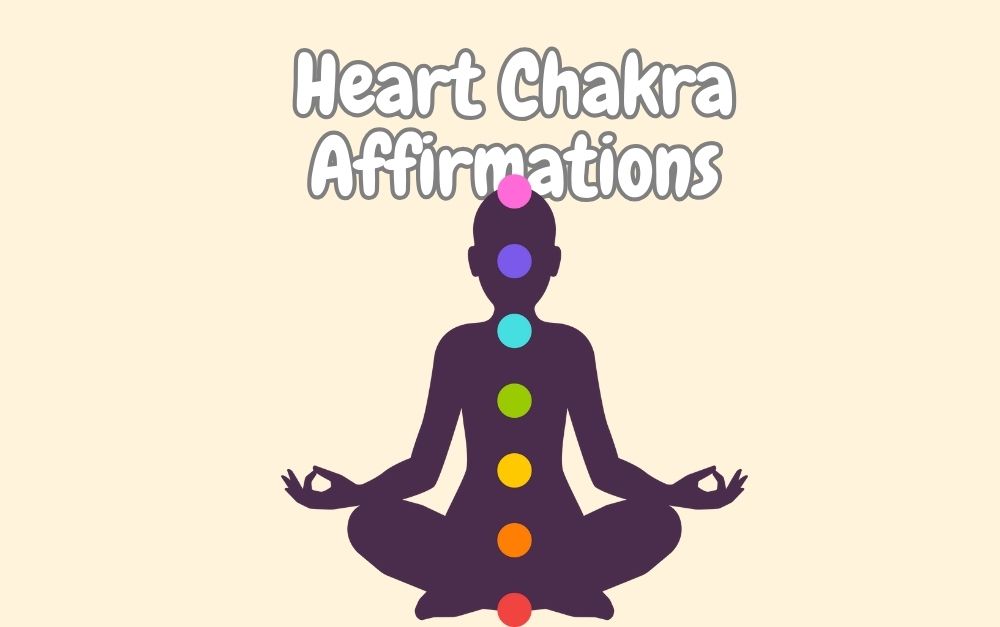 heart chakra affirmations fetured image